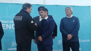 El gobernador bonaerense ya había visitado Pergamino el pasado 10 de julio.