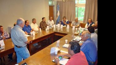 Los ejes principales de la reunión fueron la conservación del suelo. (INTA PERGAMINO)