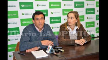 Marcos Carini y Estefanía Blaiotta brindaron detalles del evento. (LA OPINION)
