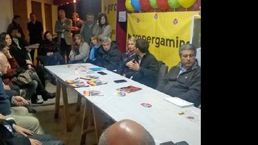 Cada vez son más los vecinos entusiasmados con la idea de cambio que propone el PRO. (PRO PERGAMINO)