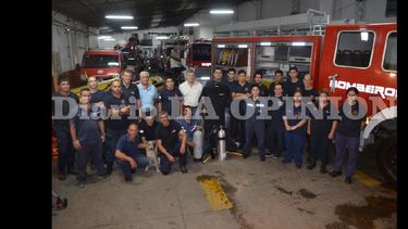Nuevas adquisiciones para el Cuartel de Bomberos Voluntarios