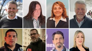 Los primeros candidatos a concejales de cada lista que competirá el próximo 7 de septiembre en Pergamino.