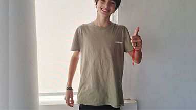 Valentino Belletti en LA OPINION. El joven deslumbró en Talentos en Escena con su danza y música.