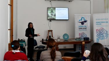 El encuentro fue organizado por Región Sanitaria IV y el Hospital San José, donde disertó la especialista Mariana Ríos. El encuentro fue organizado por Región Sanitaria IV y el Hospital San José, donde disertó la especialista Mariana Ríos.