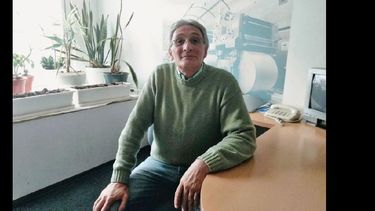 Jorge Hauad, en la redacción de LA OPINION, para hablar de su actividad laboral, su familia y la vida. (LA OPINION) Jorge Hauad, en la redacción de LA OPINION, para hablar de su actividad laboral, su familia y la vida. (LA OPINION)