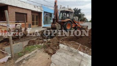 Los trabajos una vez terminados modificarán por completo este sector. (LA OPINION)