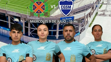 Terna arbiral de la final de la Liga Nicoleña de Futbol Terna arbiral de la final de la Liga Nicoleña de Futbol