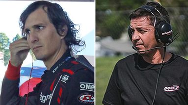 Alfonso Domenech, actual campeón de la Clase 3, y Mauro García, titular del equipo MG-C Pergamino, bicampeón del TN.