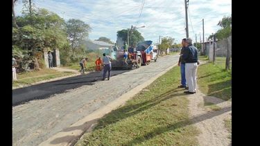 Se llevaron a cabo trabajos en la zona del barrio José Hernández. (LA OPINION)