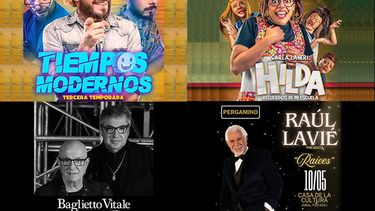 Los espectáculos que vendrán en los próximos días, cuyas entradas se pueden adquirir a través de plateaunotickets.com Los espectáculos que vendrán en los próximos días, cuyas entradas se pueden adquirir a través de plateaunotickets.com