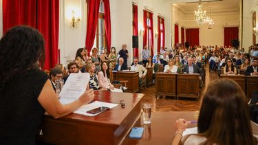 Este viernes asumieron los diez concejales electos el 7 de septiembre. Este viernes asumieron los diez concejales electos el 7 de septiembre.