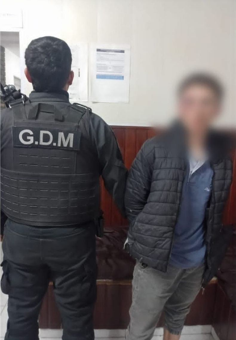 El convicto es conocido en la zona como El Colo.