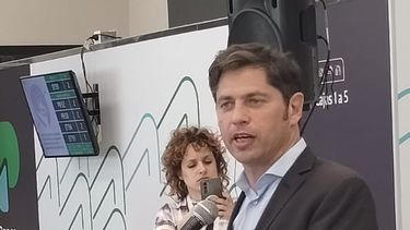 Axel Kicillof durante su última visita en Pergamino, en agosto de 2023. Axel Kicillof durante su última visita en Pergamino, en agosto de 2023.
