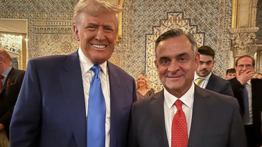 Luis Rosales y Donald Trump en Mar a Lago Luis Rosales y Donald Trump en Mar a Lago