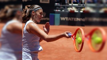 Julia Riera superó este lunes la primera ronda en el torneo WTA 250 de Bogotá.