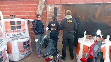 Dos allanamientos simultáneos en San Pedro por robo y amenazas Dos allanamientos simultáneos en San Pedro por robo y amenazas