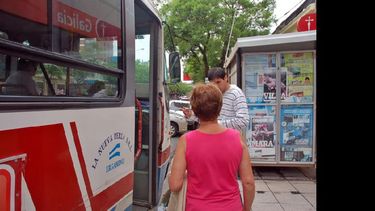 La Nueva Perla confirmó la no circulación de los micros urbanos e interurbanos. (ARCHIVO LA OPINION)