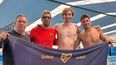 Patricio D’Ottavio, Federico Churín, Robin Ailan y Emanuel Cottet fueron terceros en Colón. Patricio D’Ottavio, Federico Churín, Robin Ailan y Emanuel Cottet fueron terceros en Colón.