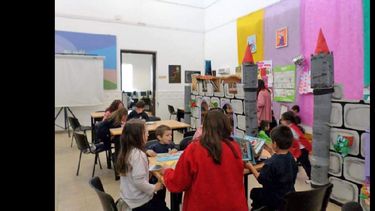 El Rincón Infantil de la Biblioteca, pensado para atraer a los niños a la lectura. (FACEBOOK BIBLIOTECA MENENDEZ)