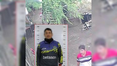 El ladrón llevaba las mismas zapatillas en el video del robo y en su ficha de personas con antecedentes de procesos penales de la Fiscalía. El ladrón llevaba las mismas zapatillas en el video del robo y en su ficha de personas con antecedentes de procesos penales de la Fiscalía.
