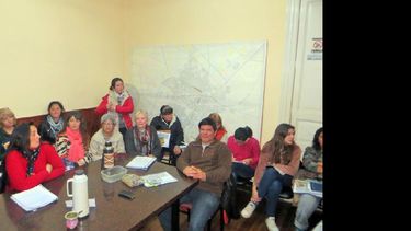 El primer encuentro se desarrolló ayer en la Secretaría de Desarrollo Social. (LA OPINION)