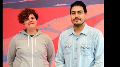 María Auil y Cristian Capurelli. Este domingo en el Teatro Unión Ferroviaria comenzará el Encuentro de Agrupaciones Instrumentales. (PRENSA-MUNICIPIO)