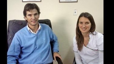 Leonardo Vicente y Paula Tomey comentaron alcances del estudio y anticiparon estrategias. (LA OPINION)