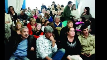 La sede del Partido Justcialista se colmó de militantes para la celebración. (PARTIDO JUSTICIALISTA)