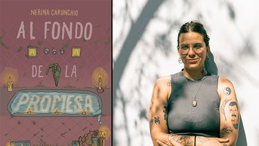 La escritora pergaminense Nerina Carunchio y su poemario Al fondo de la promesa. La escritora pergaminense Nerina Carunchio y su poemario Al fondo de la promesa.