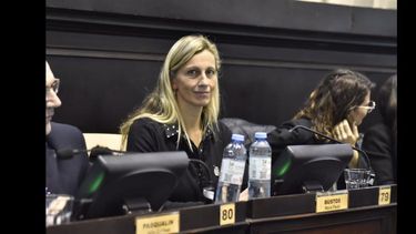 La diputada provincial María Paula Bustos. La diputada provincial María Paula Bustos.
