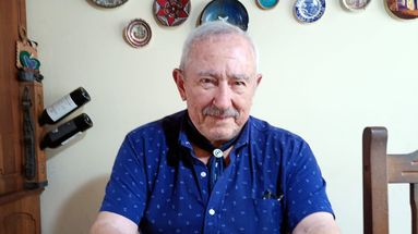 Alberto Marchen recibió a LA OPINION en la intimidad de su hogar. Alberto Marchen recibió a LA OPINION en la intimidad de su hogar.