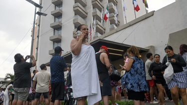 Fuerte sacudón en ciudad de Mexico Fuerte sacudón en ciudad de Mexico
