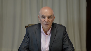 José Luis Espert durante el video que subió a sus redes sociales minutos antes de la medianoche del pasado jueves. José Luis Espert durante el video que subió a sus redes sociales minutos antes de la medianoche del pasado jueves.