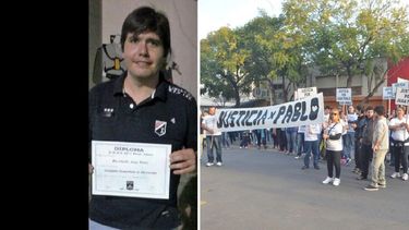 Juan Pablo Baccinelli sigue internado en un centro de alta complejidad. Planifican una nueva marcha para el 28 de julio. (ARCHIVO)