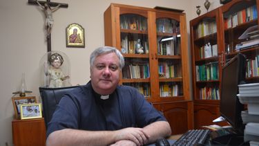 Carlos Miri, párroco de Nuestra Señora de la Merced. Carlos Miri, párroco de Nuestra Señora de la Merced.