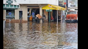 La ayuda de la Nación será para reparar los daños que causó la inundación en Pergamino. (LA OPINION)