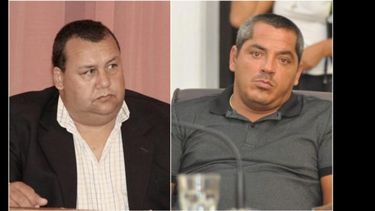 Los dirigentes de Camioneros Espíndola y Cabaleyro. Los dirigentes de Camioneros Espíndola y Cabaleyro.