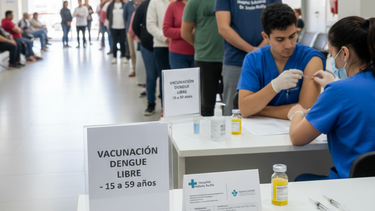 La Secretaría de Salud, informó que se mantiene vigente la campaña de vacunación contra el dengue en el Hospital Subzonal Dr. Emilio Ruffa. La Secretaría de Salud, informó que se mantiene vigente la campaña de vacunación contra el dengue en el Hospital Subzonal Dr. Emilio Ruffa.