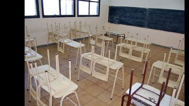 Varias aulas del territorio provincial no tuvieron actividad por el paro del Suteba. (ARCHIVO LA OPINION)