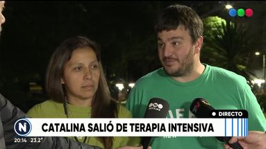 Cata Tiene días buenos y días malos, pero va evolucionando muy bien. Eso nos da fuerzas para seguir