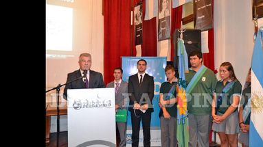 El jefe comunal fue el último en dirigirse a los presentes. (LA OPINION)