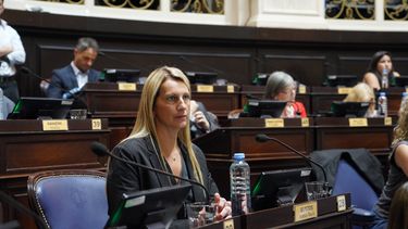 La legisladora de la ciudad de Pergamino María Paula Bustos La legisladora de la ciudad de Pergamino María Paula Bustos