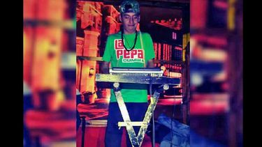 Javier Romero y su amor por la música. (FACEBOOK MARCOS SOSA)