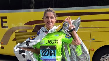 Silvina Capdevila alcanzó la meta en uno de las maratones más importantes del mundo.