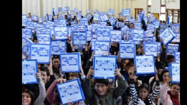 Miles de estudiantes del Partido de Pergamino fueron beneficiados con esta herramienta digital. (ANSES)