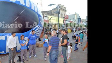 El casco donde se realizaron actividades de concientización y educación vial destinadas a toda la población. (LA OPINION)