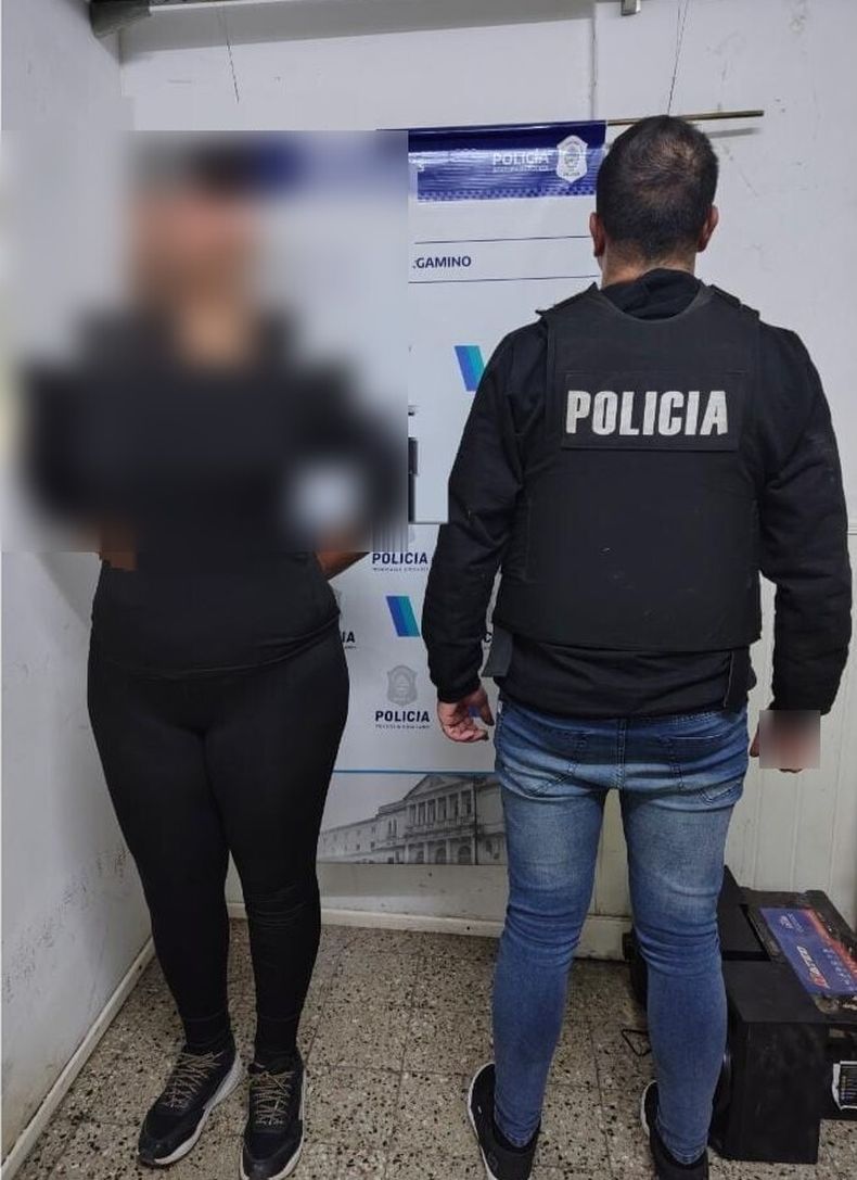 La mujer fue demorada porque en su vivienda hab&iacute;a un equipamiento electr&oacute;nico sustra&iacute;do de la instituci&oacute;n educativa municipal.
