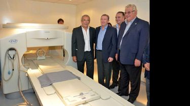 En el Hospital de ese distrito se inauguró un resonador. (MINISTERIO DE SALUD)