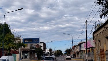Las nubes empiezan a copar el cielo pergaminense este sábado. Las nubes empiezan a copar el cielo pergaminense este sábado.