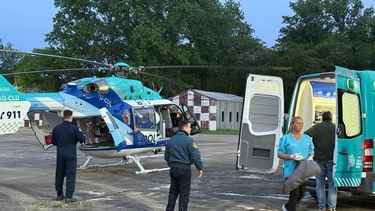 La provincia de Buenos Aires dispuso de un helicóptero para trasladar de urgencia a la niña al Hospital Garrahan de CABA.